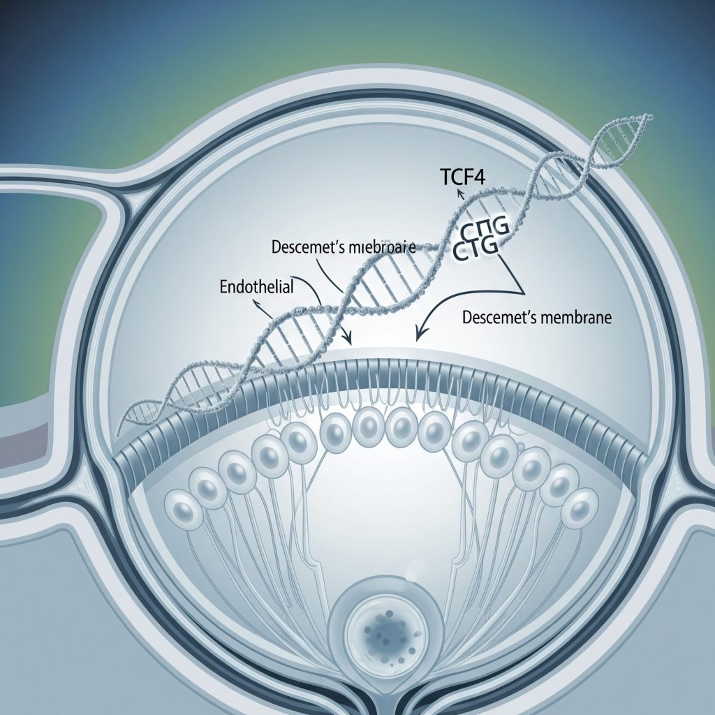 Генодиагностика наследственной эндотелиальной дистрофии роговицы (дистрофии Фукса) – ЭДТА!