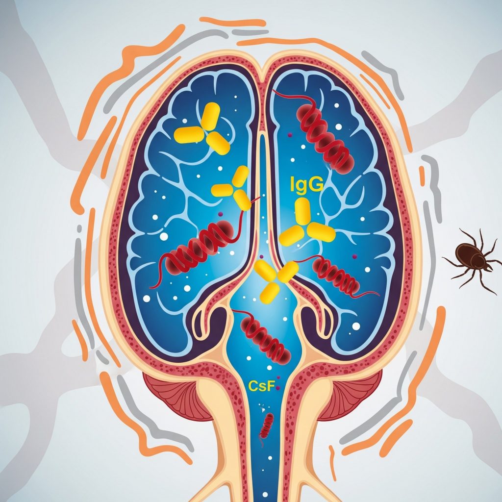 Индекс интратекального синтеза IgG к боррелиям