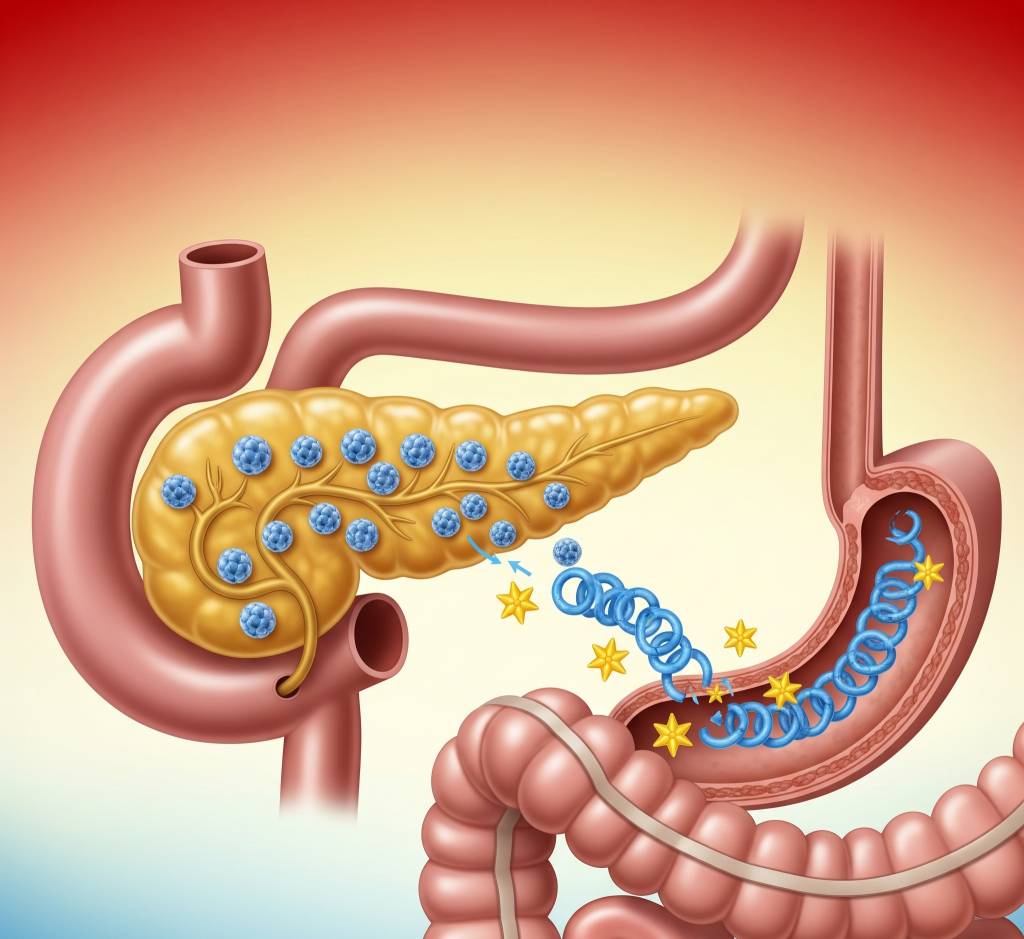 Концентрация панкреатической амилазы в сыворотке